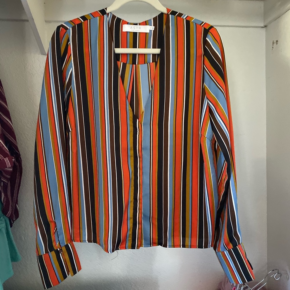 ASTR satin blouse